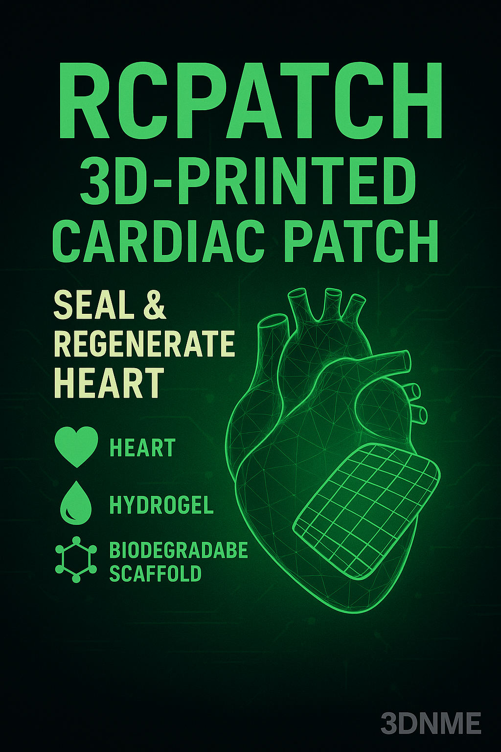 3D‑Printed Cardiac Patch Proves Durable and Regenerative in Live Heart ...